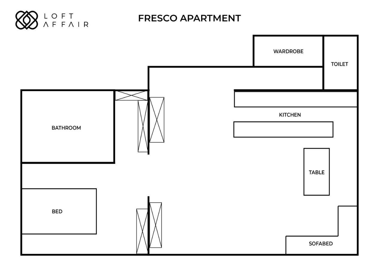 Fresco Apartment - Loftaffair Krakow Dış mekan fotoğraf